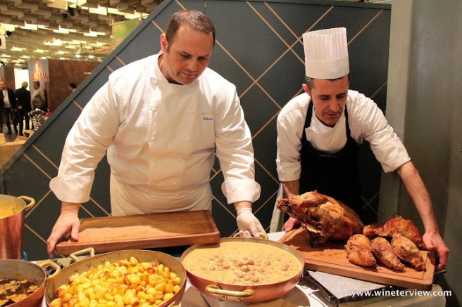 da vittorio, da vittorio brusaporto, roberto cerea, francesco cerea, pitti uomo, catering pitti uomo, da vittorio catering, 3 stele michelin italia, club classico italia, buffet, pranzo, pranzo pitti uomo, fortezza da basso, fiera firenze, lunch, pitti uomo lunch,